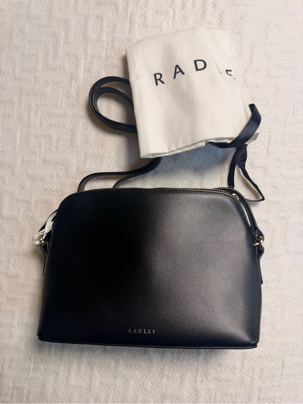 Radley London Bow Street Small Crossbody Black — New - Dust Bag Included